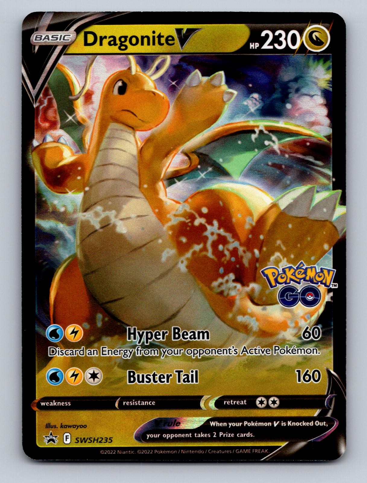 DRAGONITE V SWSH235 HOLO P SWORD & SHIELD PROMO POKEMON HOLO NM