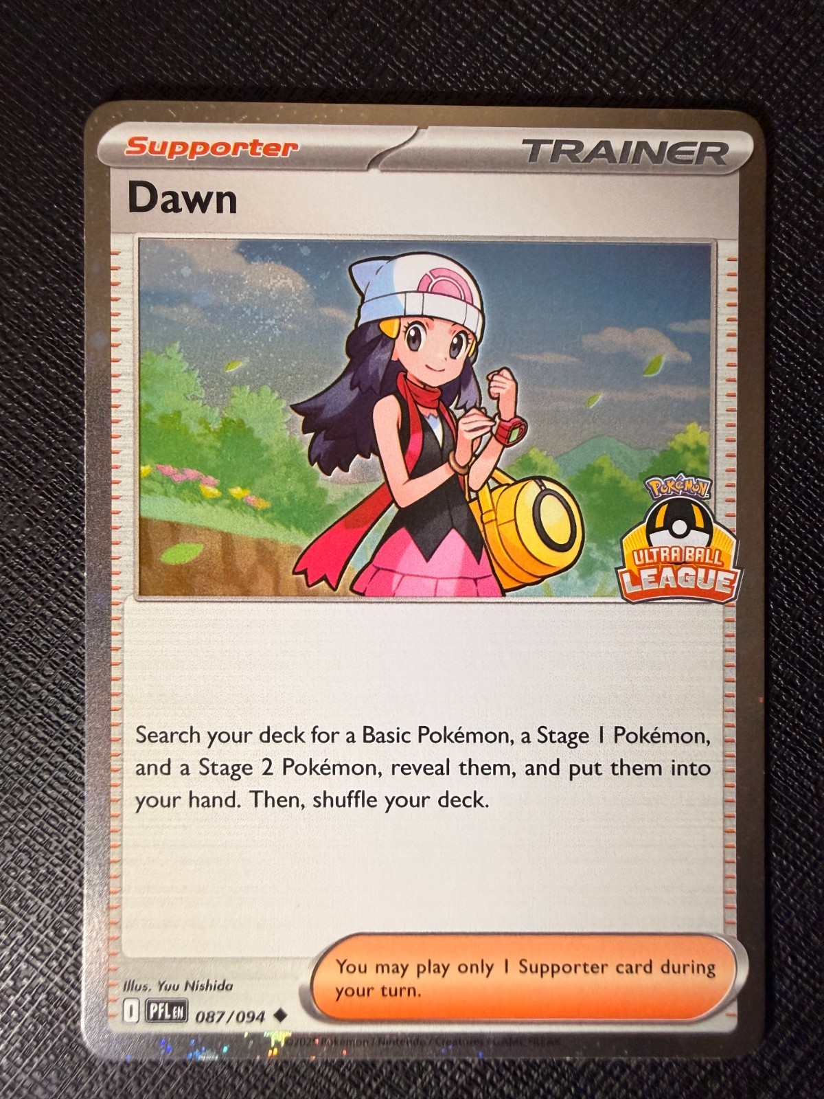 Pokémon Dawn 087/094 Ultra Ball League SEA Stamp Promo
