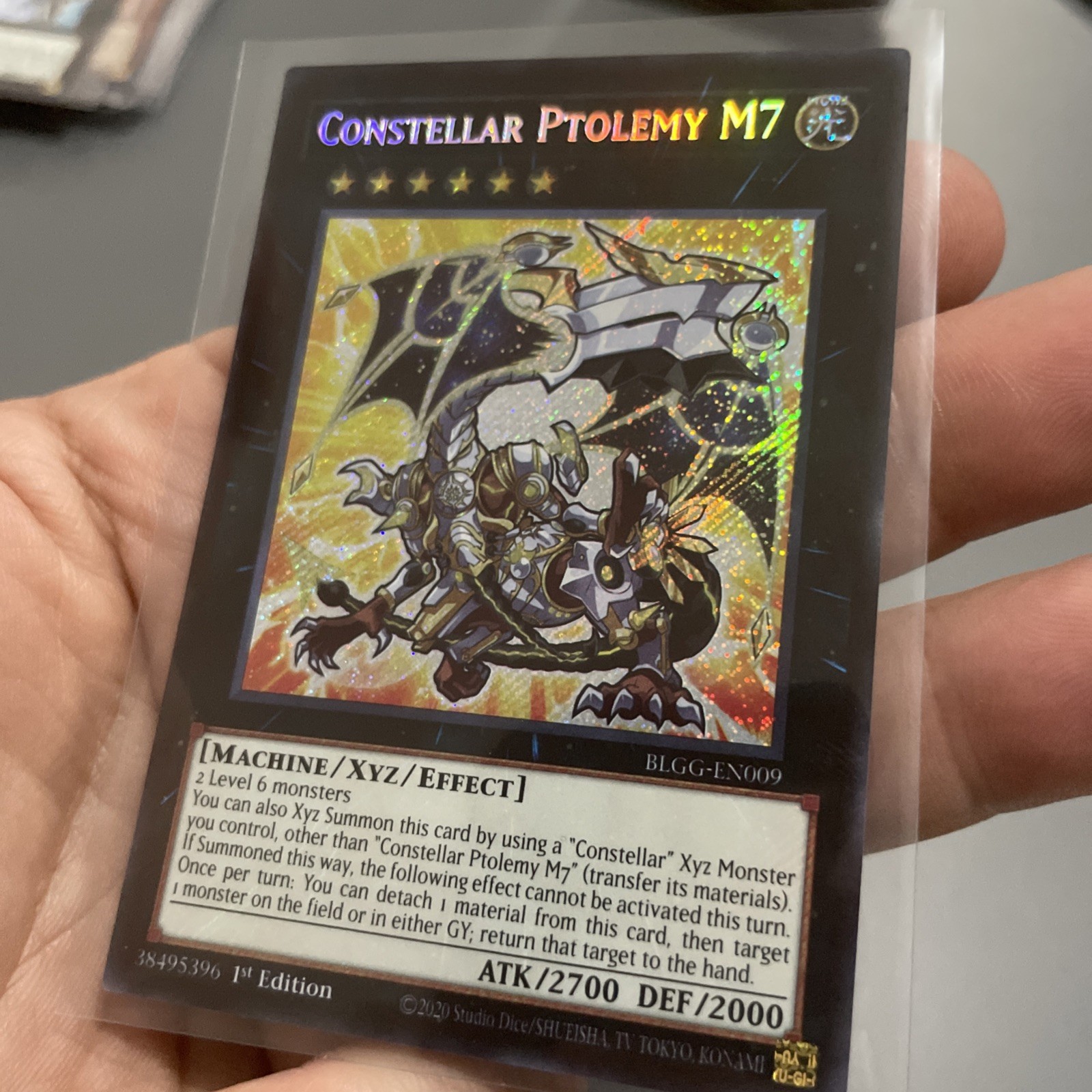 Constellar Ptolemy M7 BLGG-EN009 SECRET RARE NM! FREE SHIPPING! +Bonus Cards!