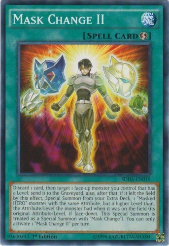 Mask Change II – SDHS-EN019 – Common – 1st Edition – Moderately Played