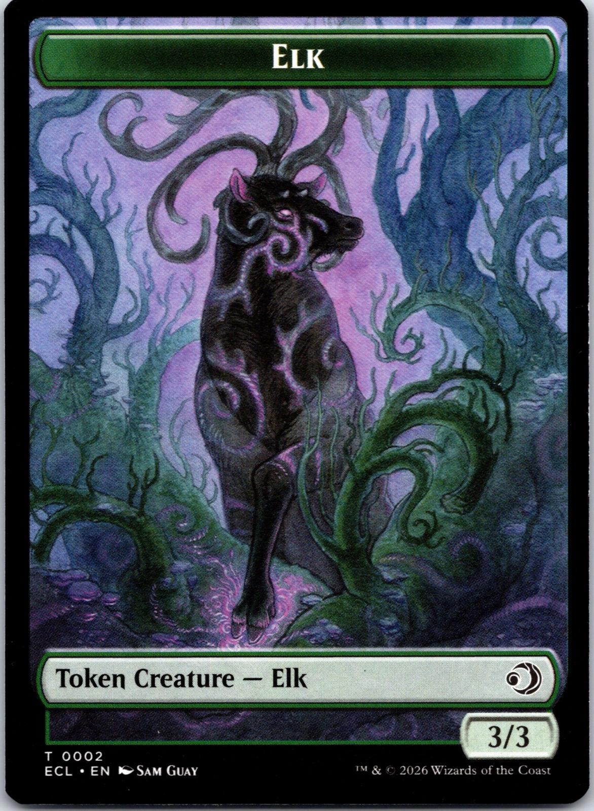 Elk // Mutavault Double-Sided Token 2 // 11 Lorwyn Eclipsed NM