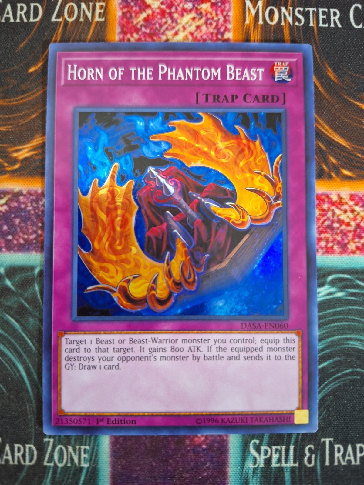 Yu-Gi-Oh! TCG Horn of the Phantom Beast DASA-EN060 Super Rare 1st Edition NM
