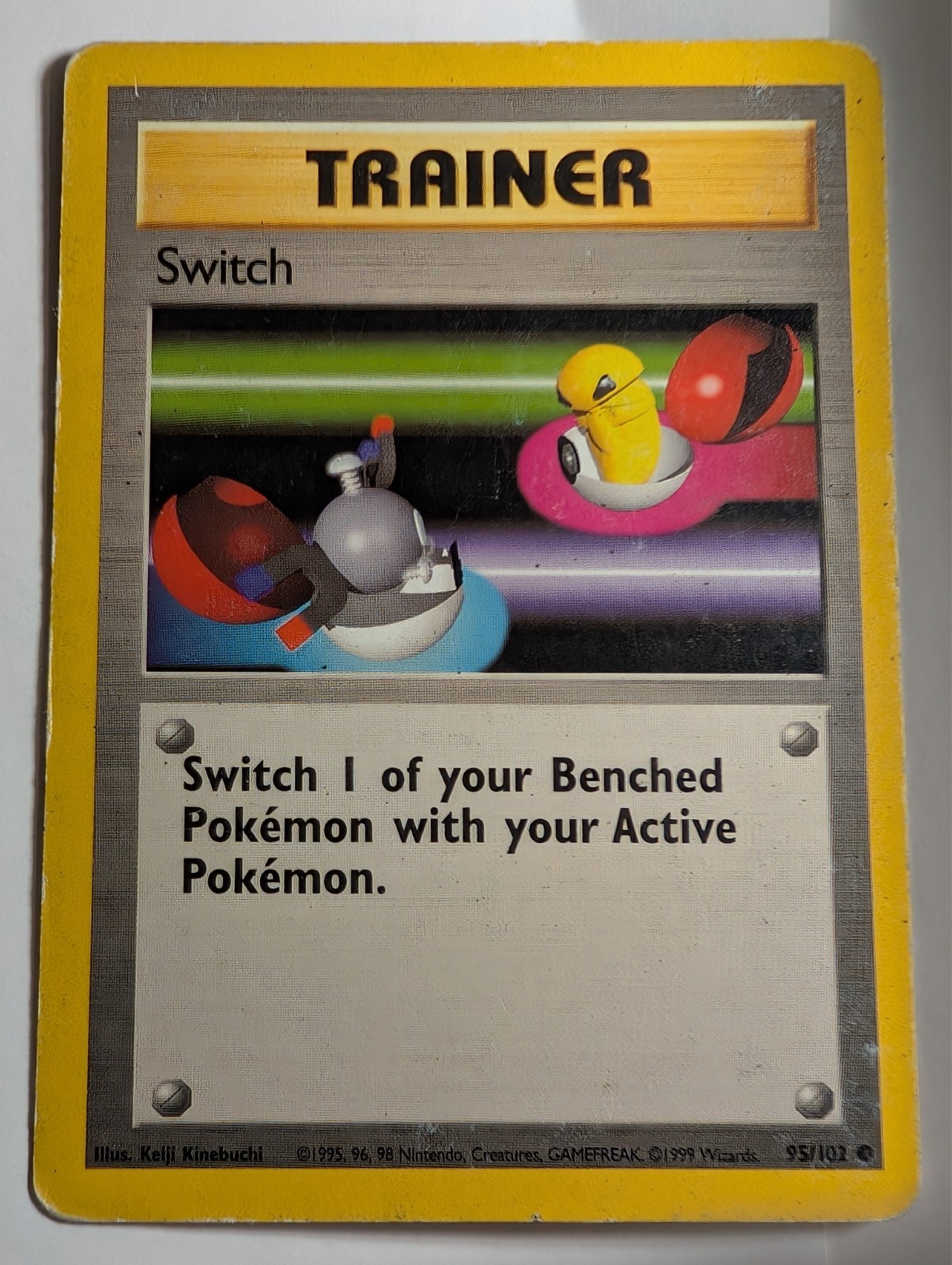 Switch 95/102 – Trainer – Base Set – Pokemon TCG CCG Card