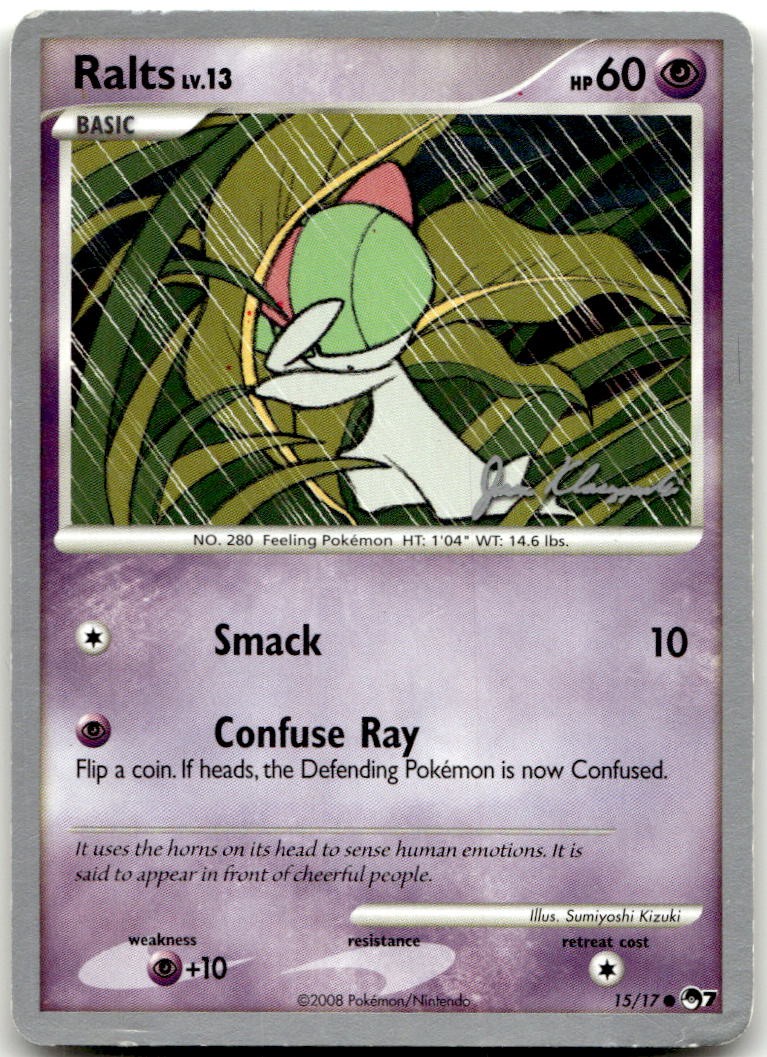 Ralts (15) (Jason Klaczynski) 15/17 Common World Championship Decks Pokemon DMG