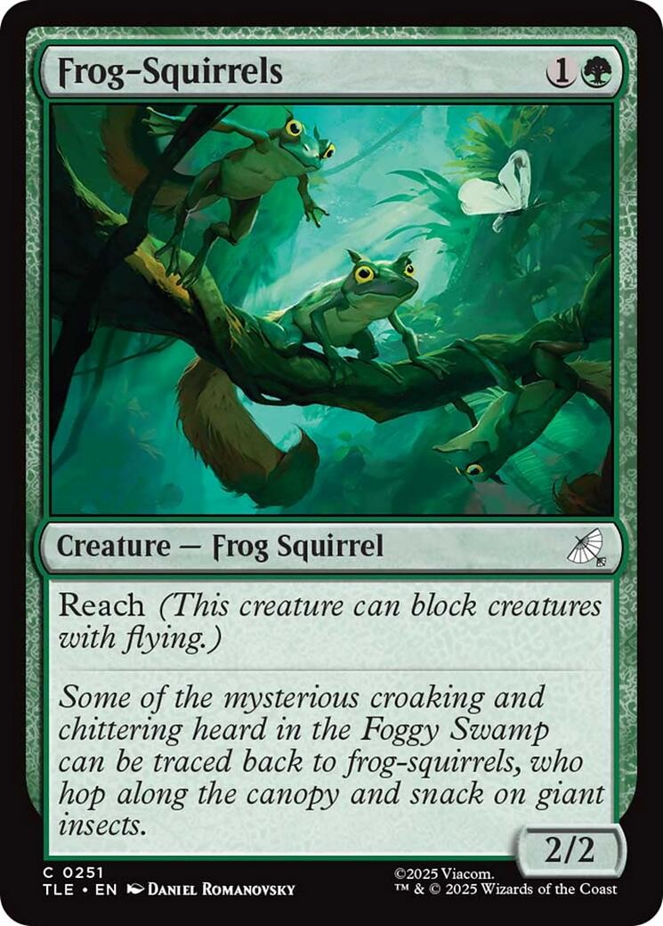 Magic – Frog-Squirrels – [TLE – 251 Near Mint]