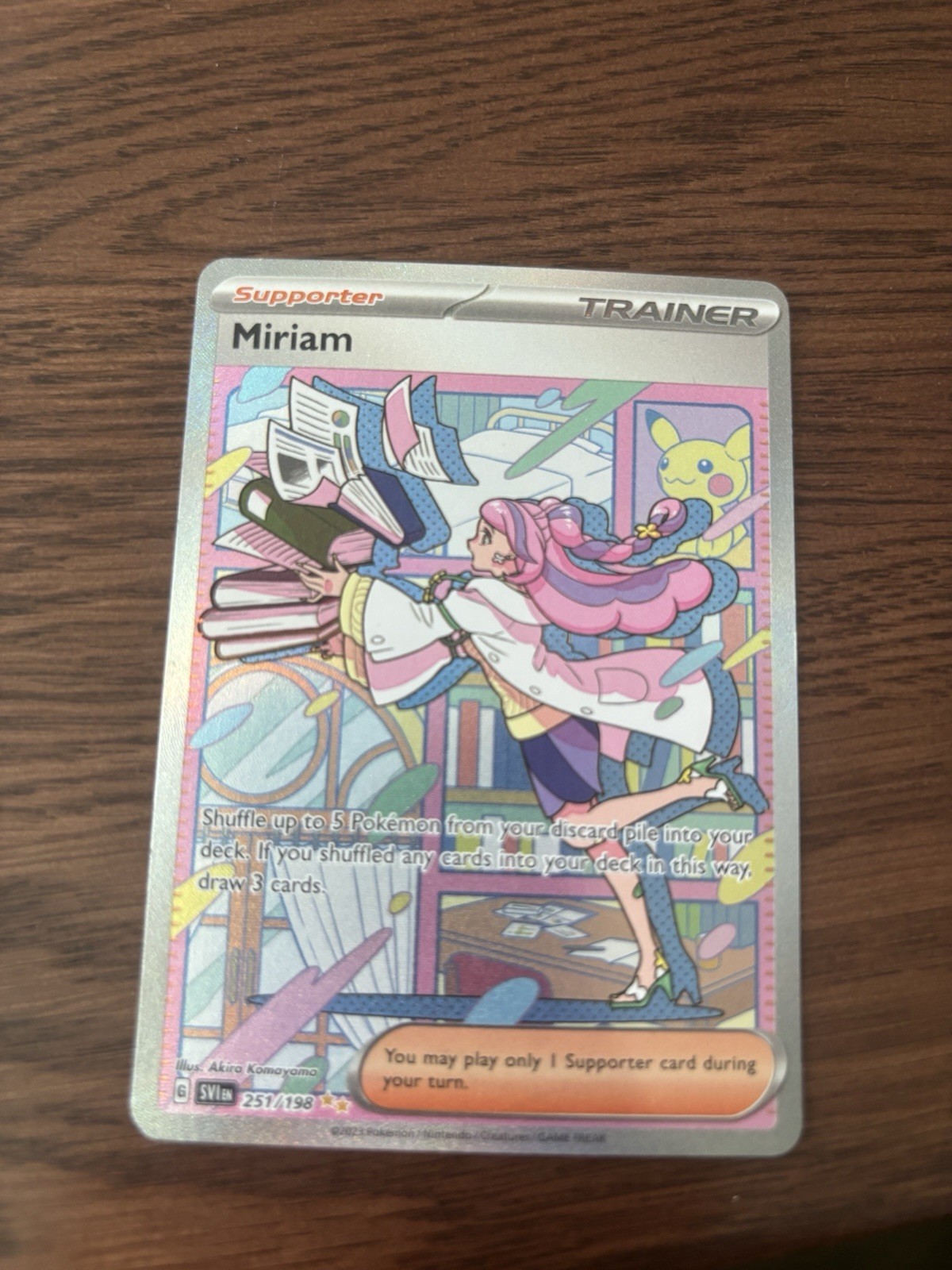 Miriam Holo Special Illustration Rare SV01: Scarlet & Violet Base Set 251/198 NM