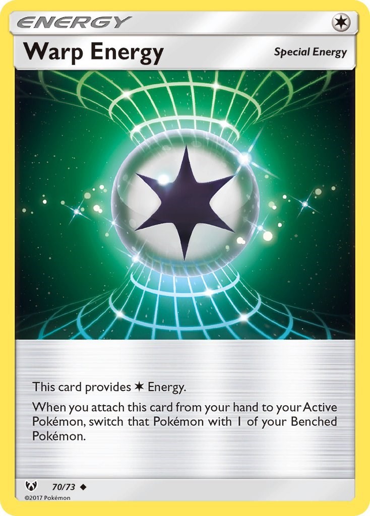 Warp Energy 70/73 Shining Legends Reverse Holofoil