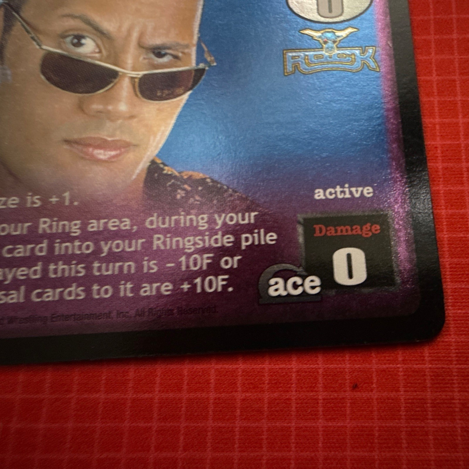 WWE Raw Deal CCG Shades of the Great One Survivor Series 3 Pre-match ENG