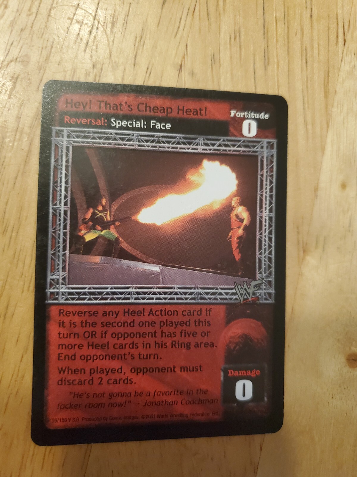 WWE WWF Raw Deal CCG – Hey, Thats Cheap Heat!