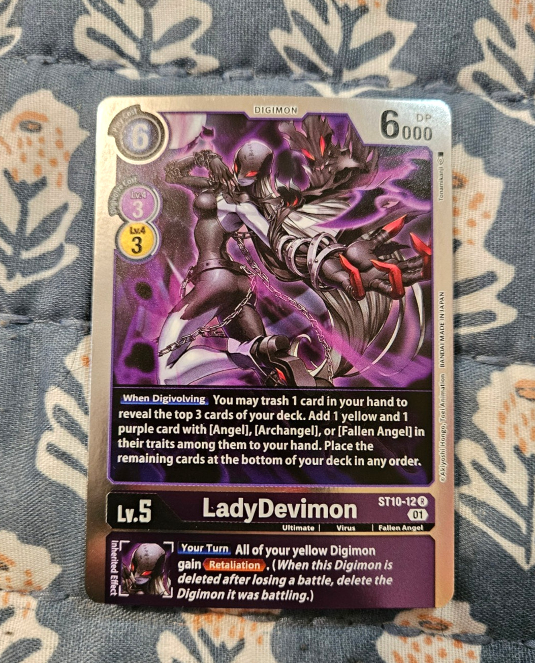 LadyDevimon FOIL – ST10-12 – Starter Deck 10: Parallel World Tactician – Digimon