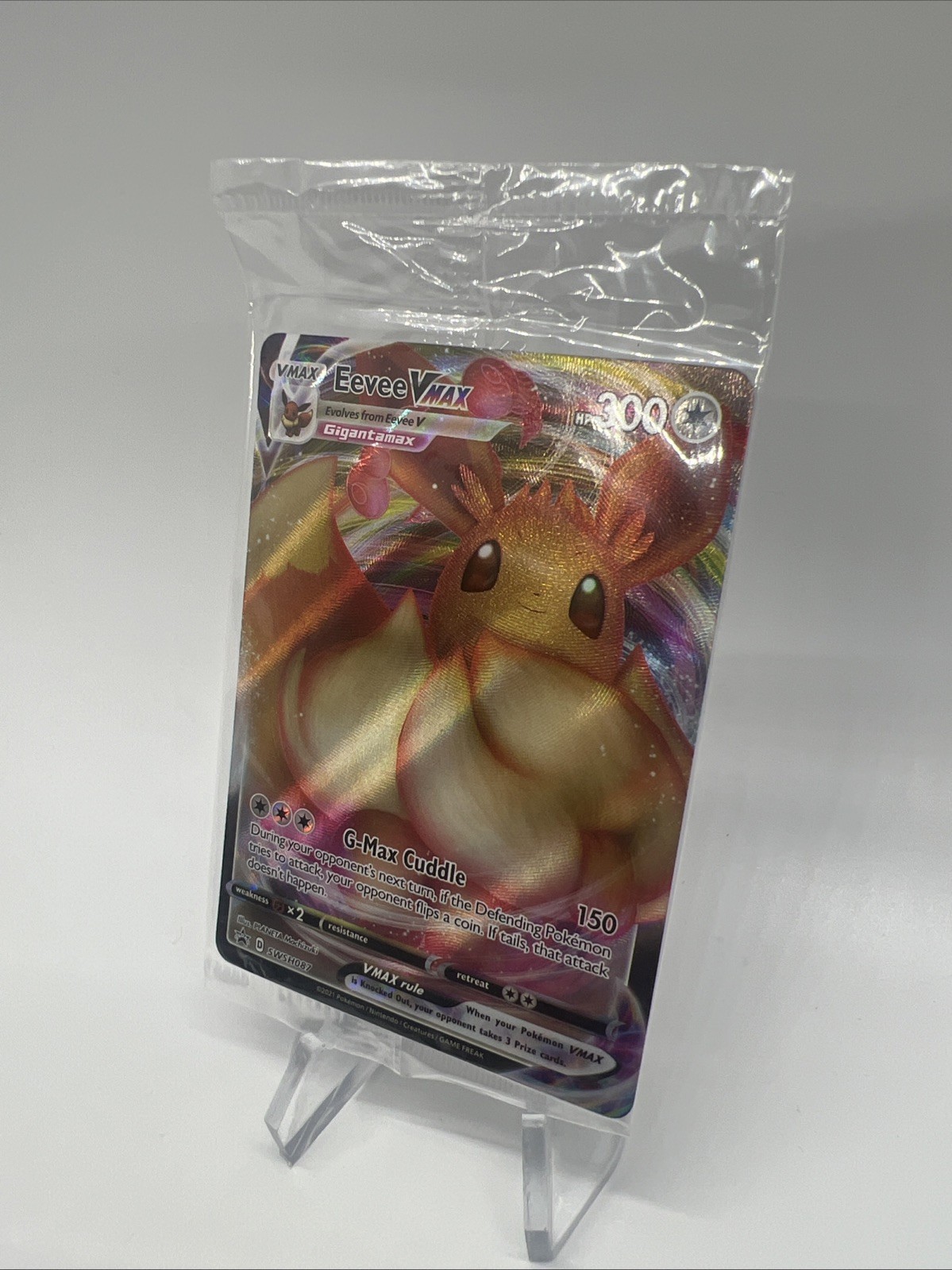 Pokémon: Eevee VMAX SWSH087- Black Star Promo -Full Art Holo- Sealed