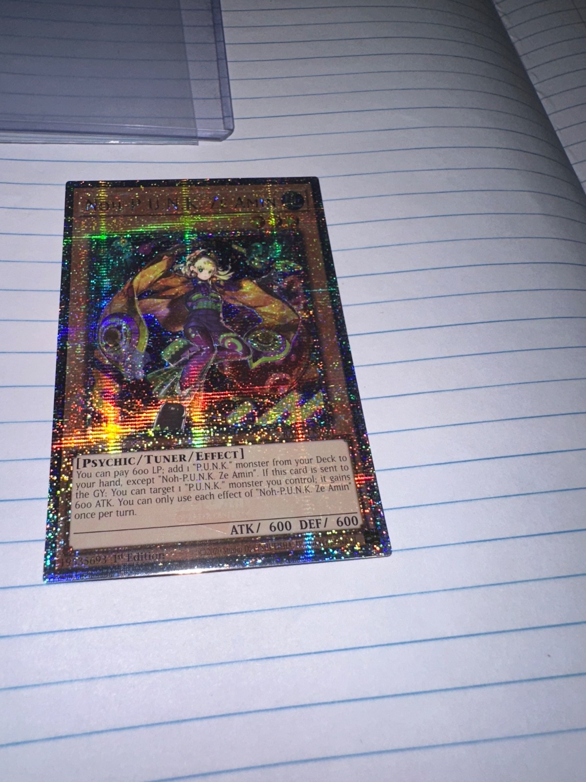 Noh-P.U.N.K. Ze Amin (Quarter Century Secret Rare) RA04-EN293 Quarter Century…