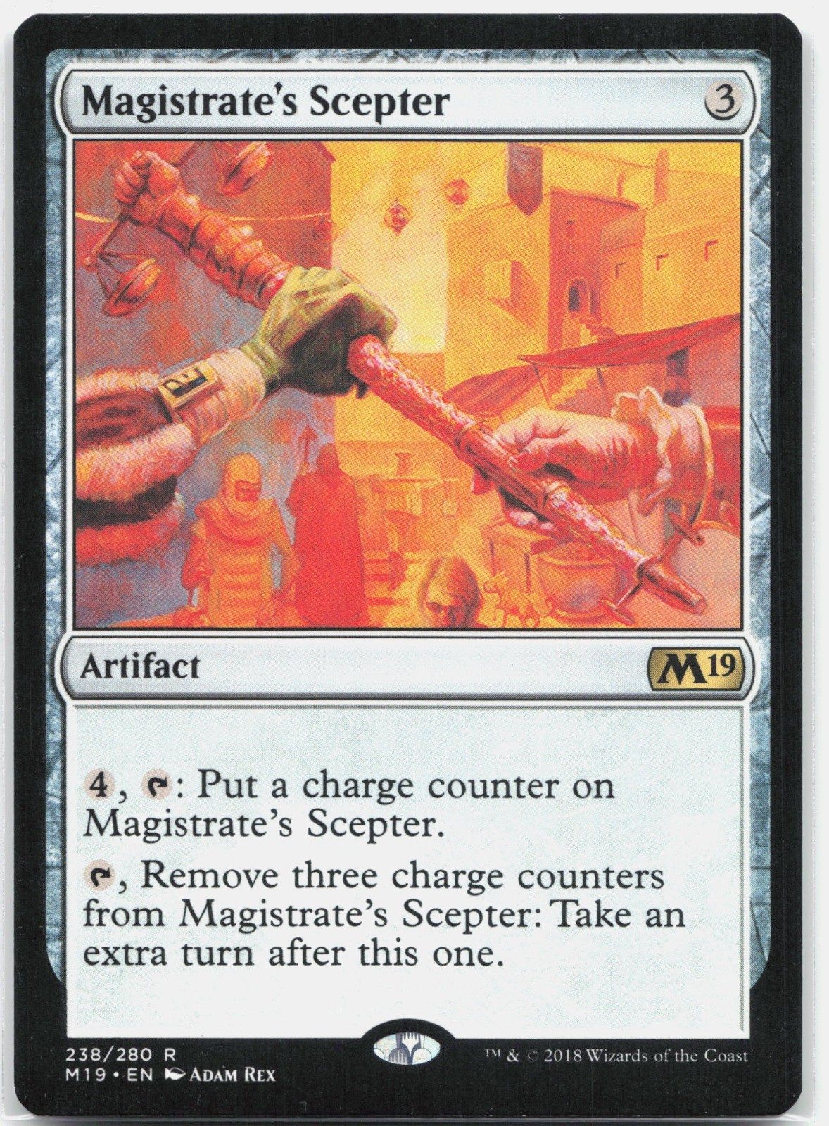 Magistrate’s Scepter R Core Set 2019 M19 238 2018 NM