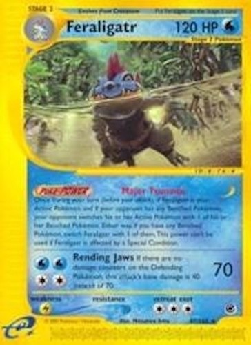 Pokémon TCG – Feraligatr – 47/165 – Rare – Expedition Base Set [Lightly Played]