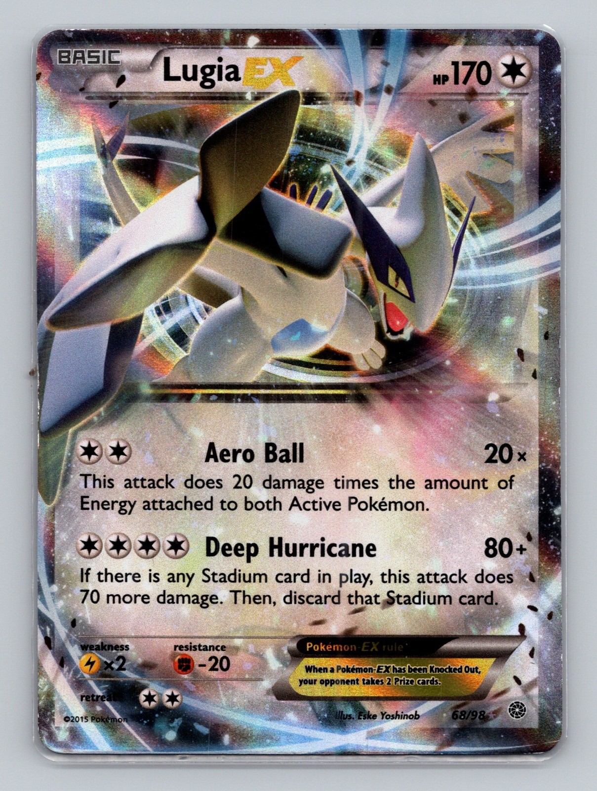 Lugia EX 68/98 Ultra Rare XY – Ancient Origins Eske Yoshinob NM