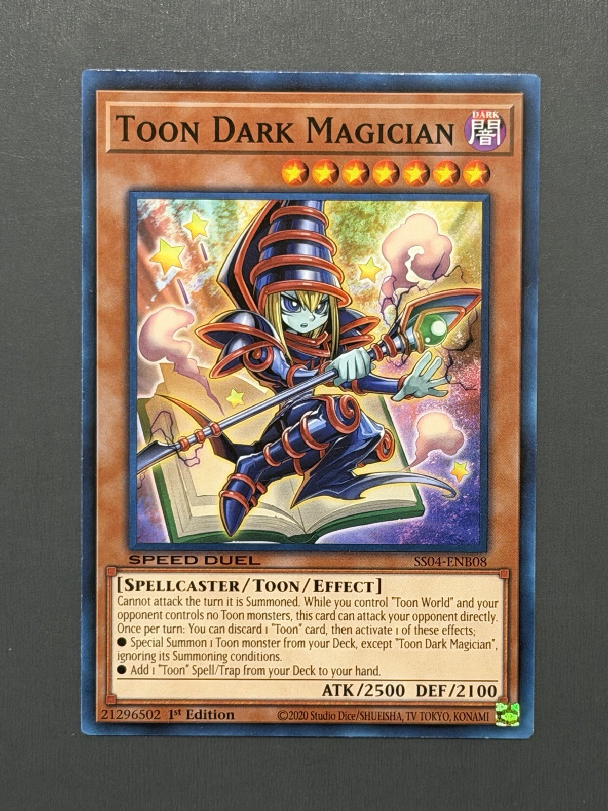 Yu-Gi-Oh! Toon Dark Magician SS04-ENB08 1st Edition