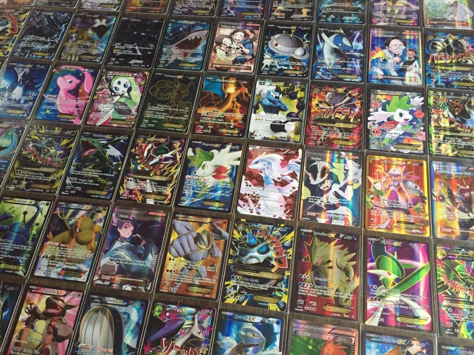 Pokemon 10 Card GUARANTEED 1 EX / GX / V / V max / Hyper rare / Primal NM/M