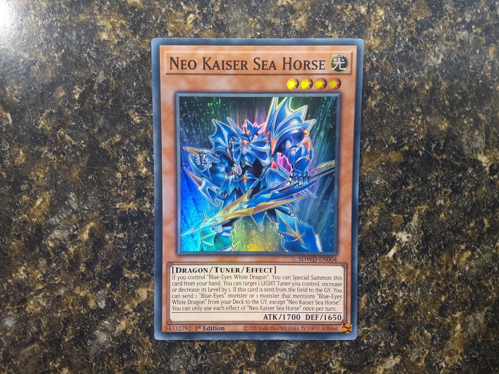 Blue-Eyes White Dragon DECK CORE True Light The White Stone of Ancients KAIBA