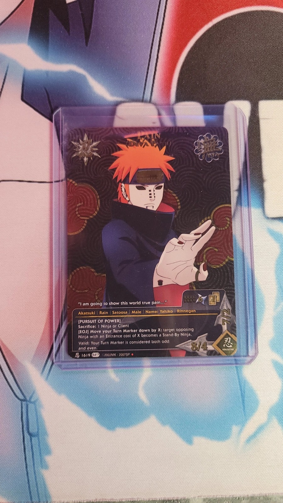 Naruto CCG Pain #1619 Starter Deck Full Art