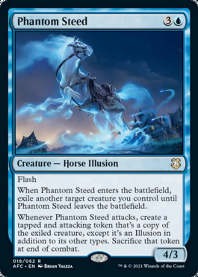 MTG Phantom Steed [Dungeons & Dragons: Adventures in the Forgotten Realms Comman