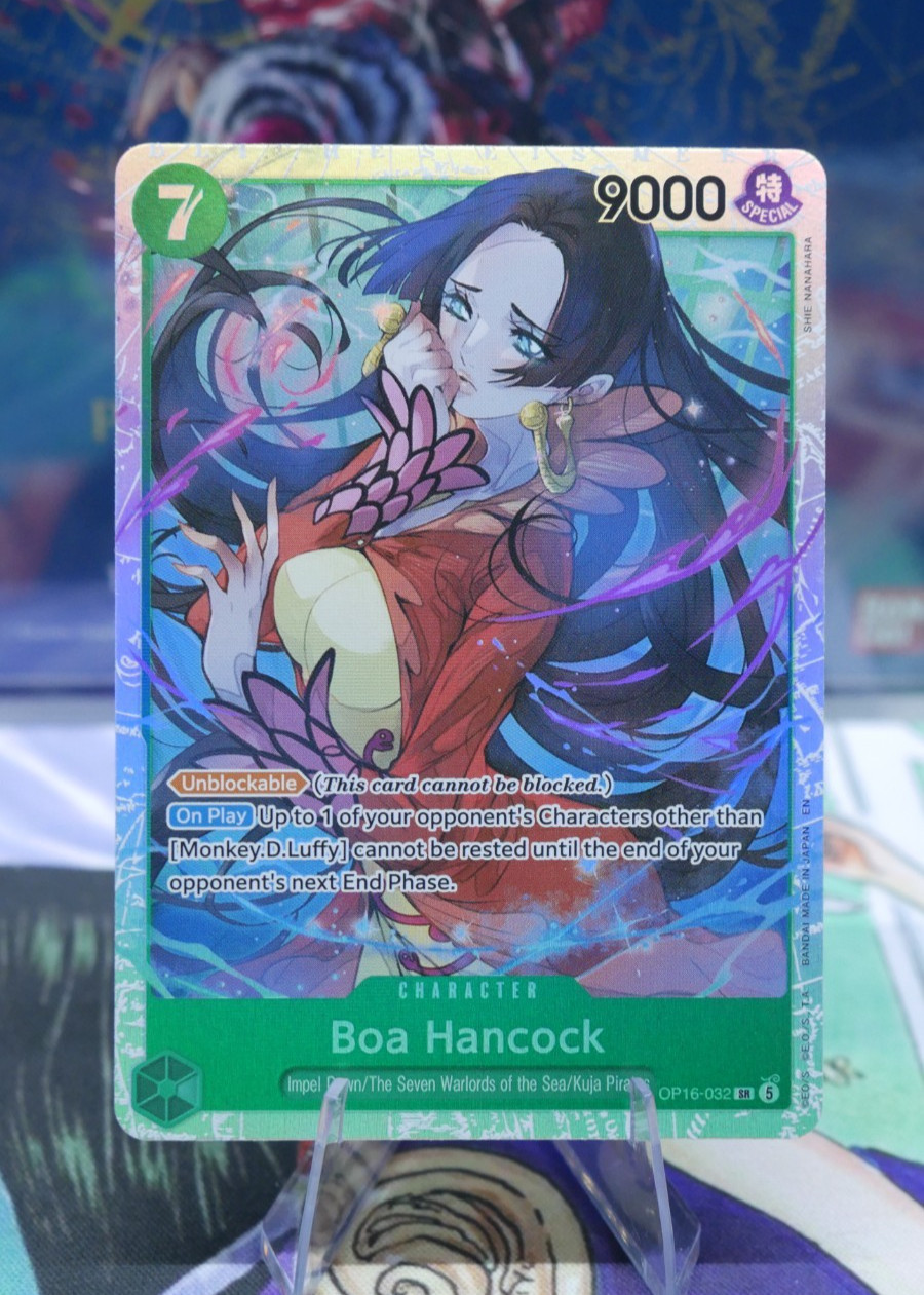 Boa Hancock OP16-032 SR | One Piece TCG The Time of Battle NM English