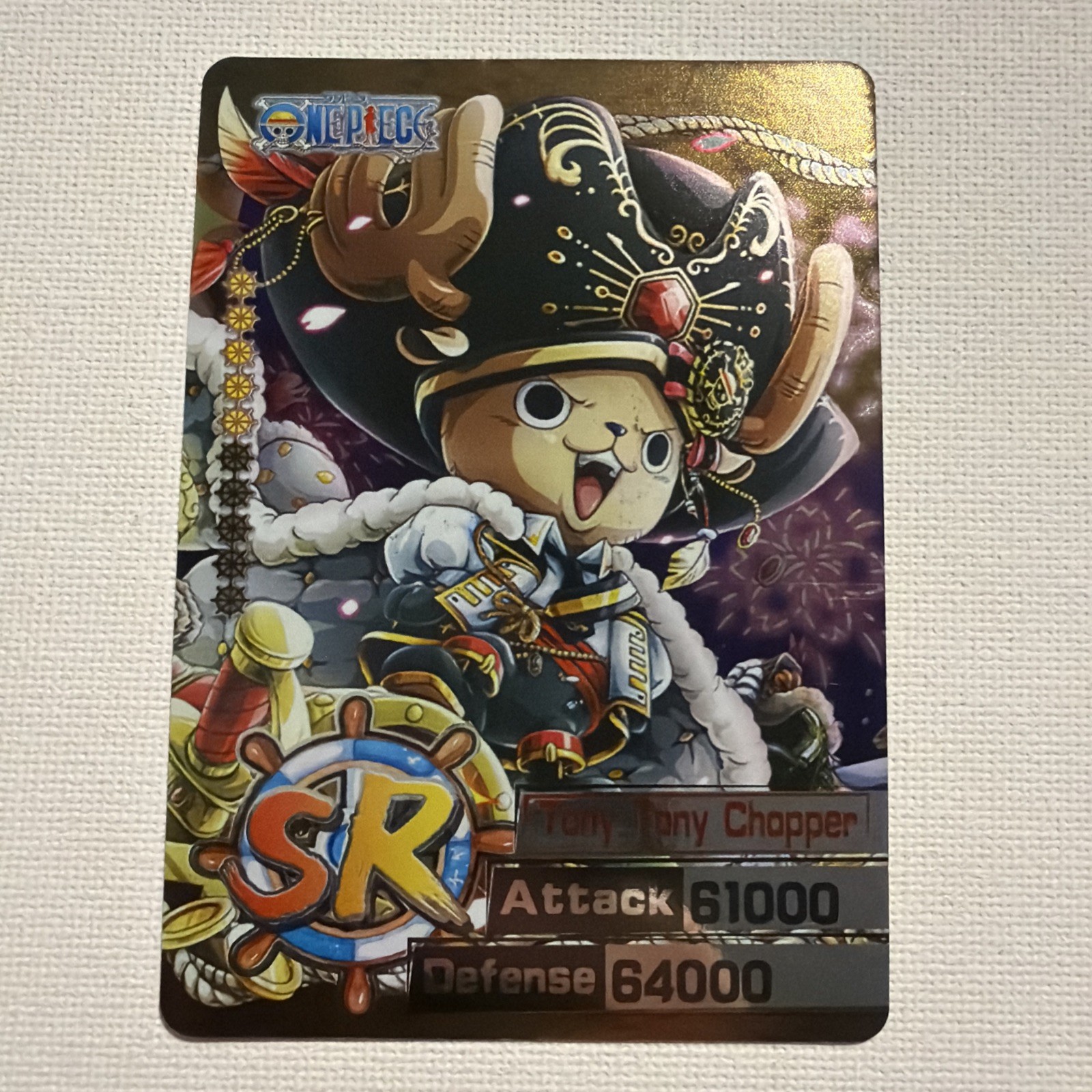 TONY TONY CHOPPER SR Holo Foil ONE PIECE Anime TCG CCG Collectible Card