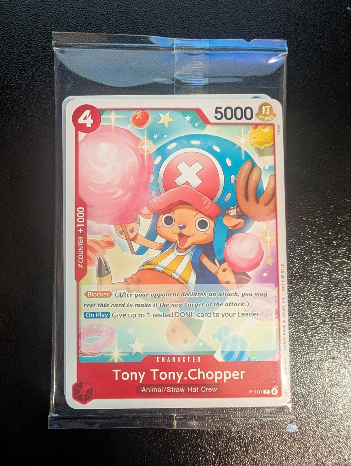 2026 One Piece TCG ENGLISH Tony Tony Chopper P-101 P Standard Battle Pack