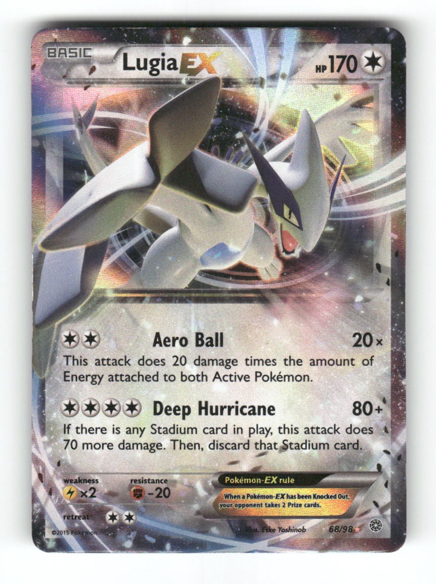 Lugia EX – 68/98 – Ancient Origins – Pokemon – EX Rare – Holo LP