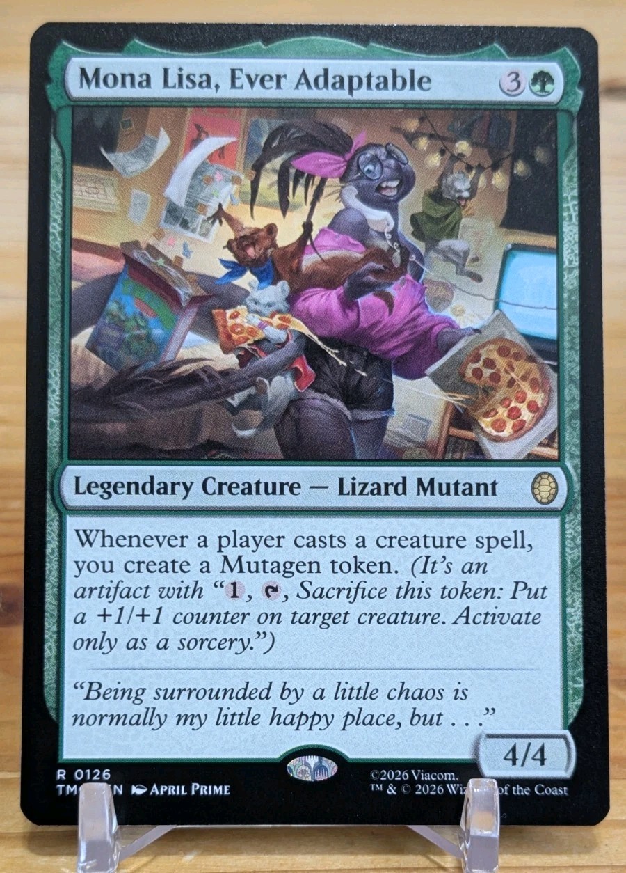 Mona Lisa, Ever Adaptable Commander: Teenage Mutant Ninja Turtles Regular