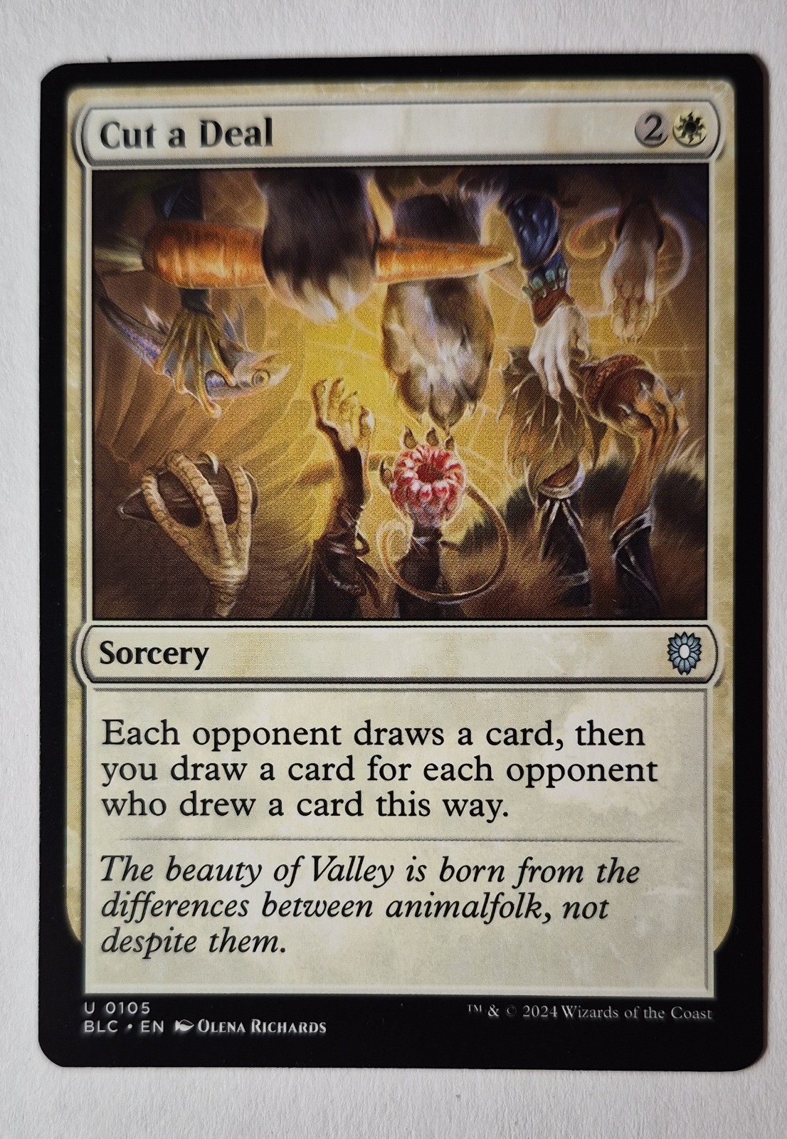 Cut a Deal Commander: Bloomburrow Regular