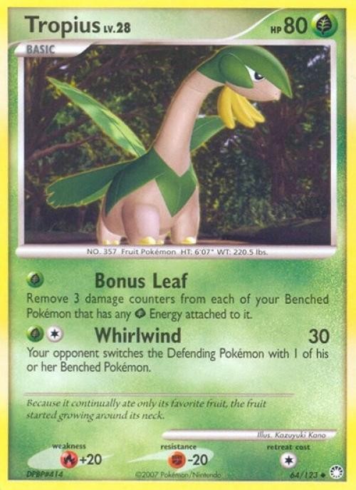 Tropius – MYTR 064 Pokemon – Medium Play