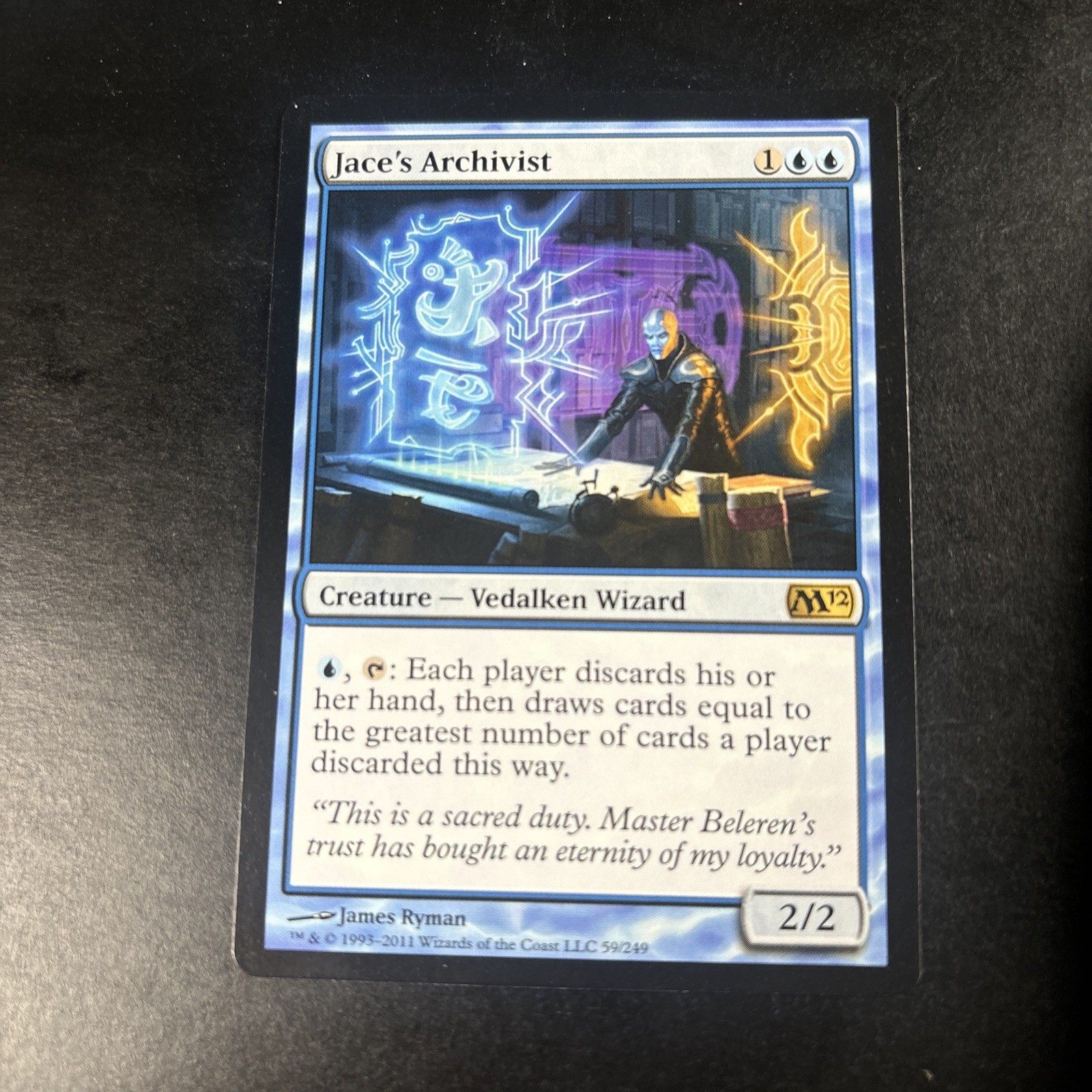 Jace’s Archivist Core Set 2012 (M12) Regular LP