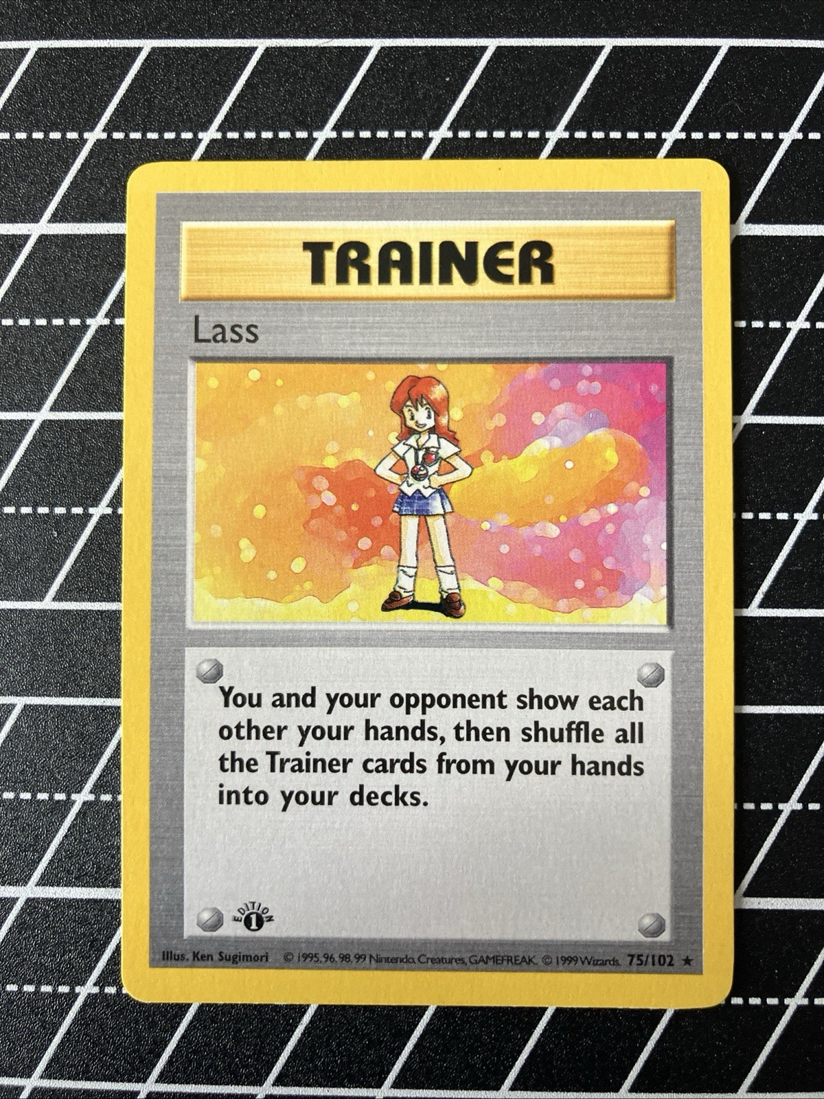 Lass 075/102 Base Set (Shadowless) Regular