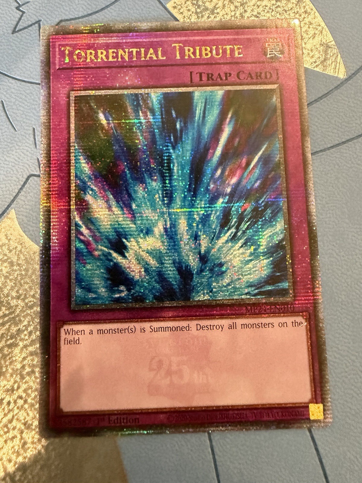YuGiOh Cards Torrential Tribute MP24-EN010 Quarter Century Secret Rare NM