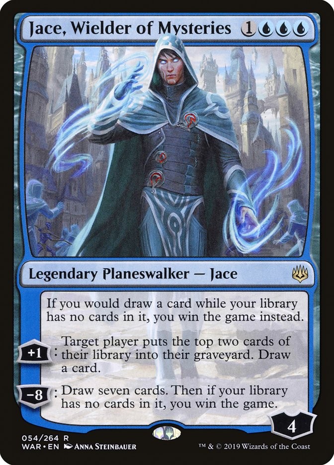 MTG Magic the Gathering Jace, Wielder of Mysteries (54/334) War of the Spark LP