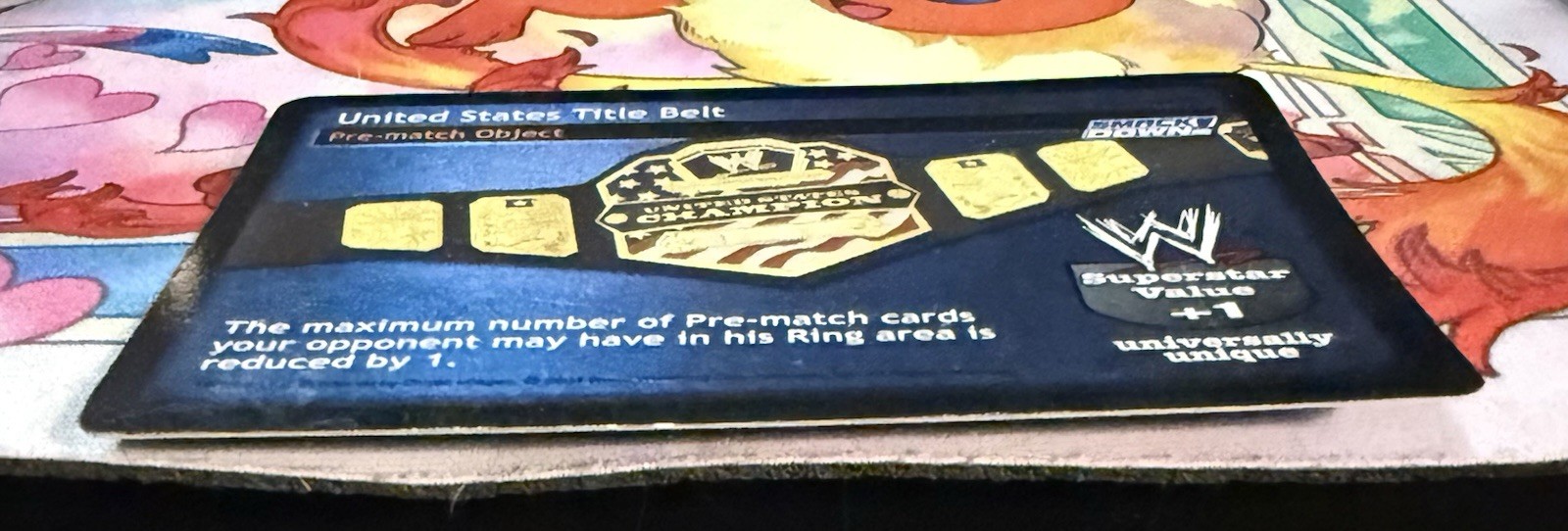 WWF/WWE Raw Deal CCG Smackdown United States Title Belt