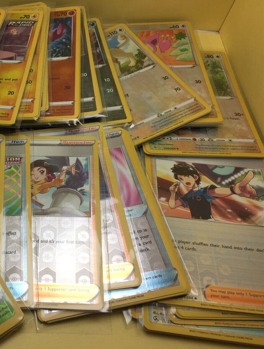 Reverse Holo Pokemon SWSH Fusion Strike #133~264/264 ($2 Minimum Order Required)