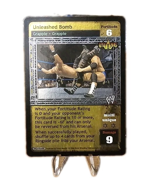 WWE WWF Raw Deal Batista 7-Card Superstar Card SET Including *Unleashed Bomb* UR