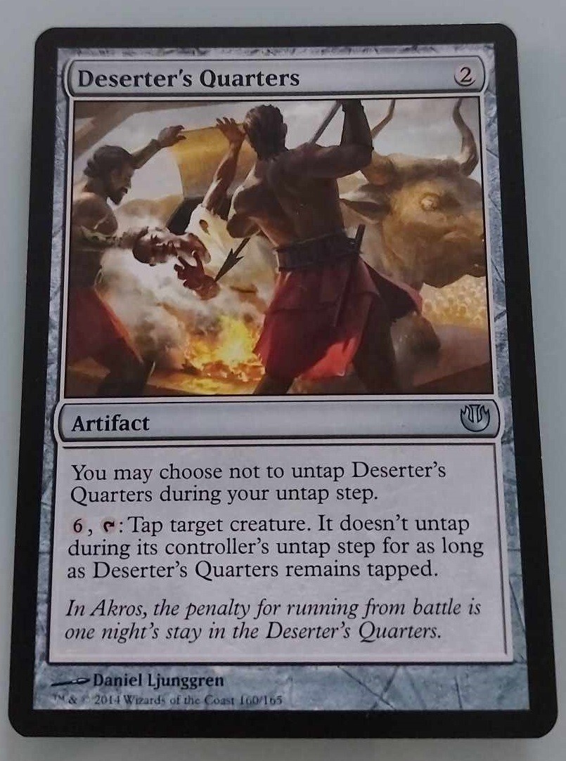 MTG Magic the Gathering – Journey into Nyx – Deserter’s Quarters 2014