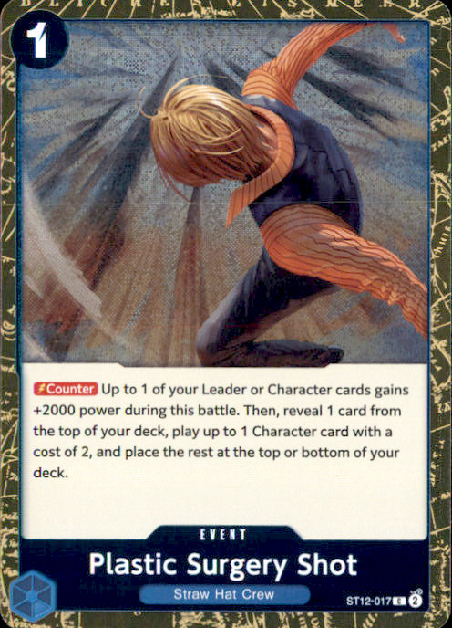 Plastic Surgery Shot – (Pirate Foil) Foil C Premium Booster -The Best- Vol. 2 ST