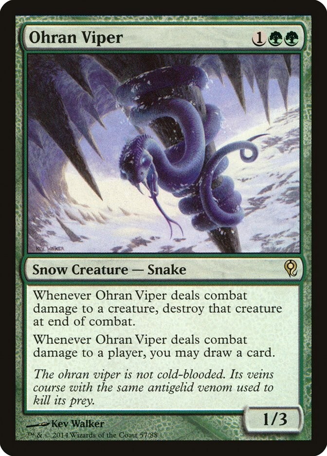 Ohran Viper 57 Rare Duel Decks: Jace vs. Vraska DDM MTG