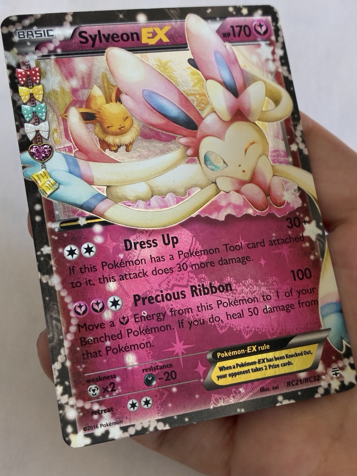 Sylveon EX RC21-32 Generations: Radiant Collection Holo