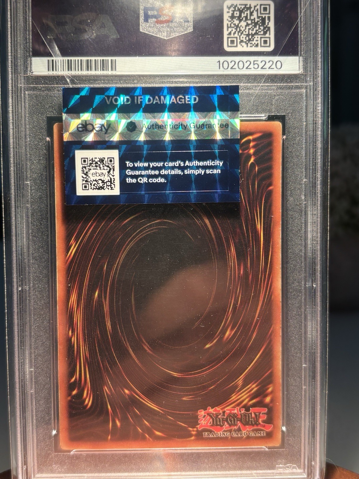 Yu-Gi-Oh! 2002 Time Wizard MRD-065 Metal Raiders 1st Edition PSA 8
