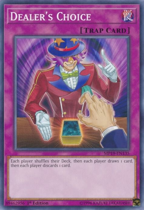 Yugioh Dealer’s Choice 1st Edition Common MP19-EN135 NM