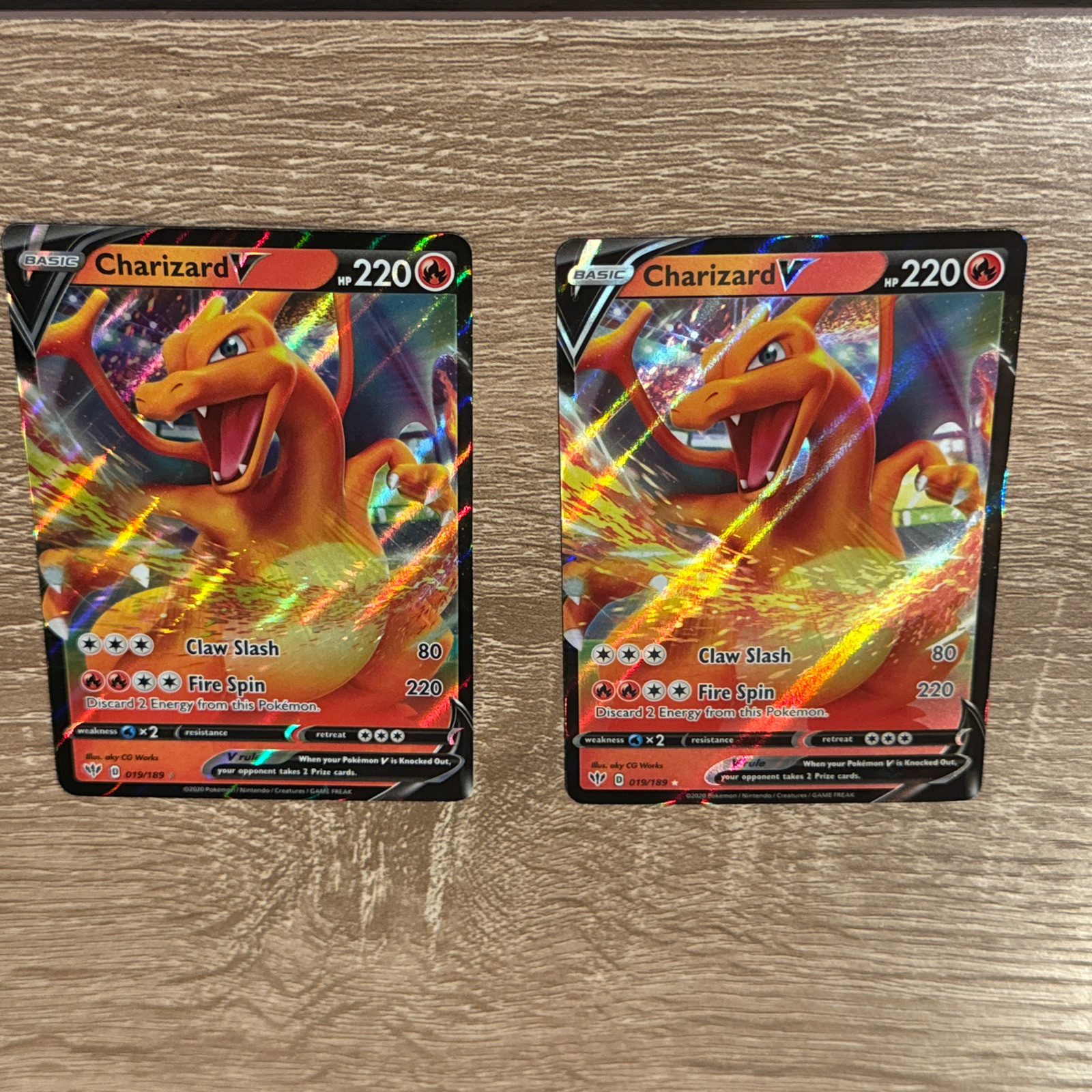 Pokémon TCG Charizard V 19/189 Darkness Ablaze GEM Mint HOLO – READ DESCRIPTION