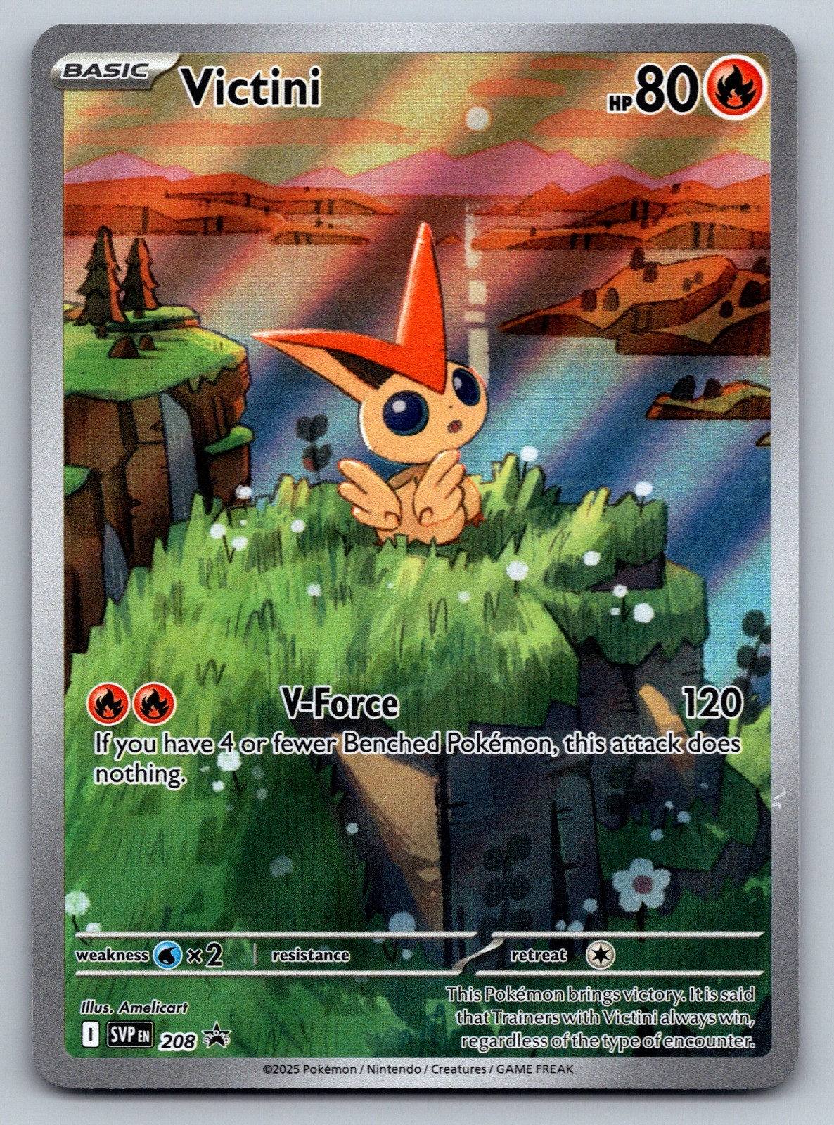 Victini Promo SVP SV: Scarlet & Violet Promo Cards 208 NM Natsumi Yoshida