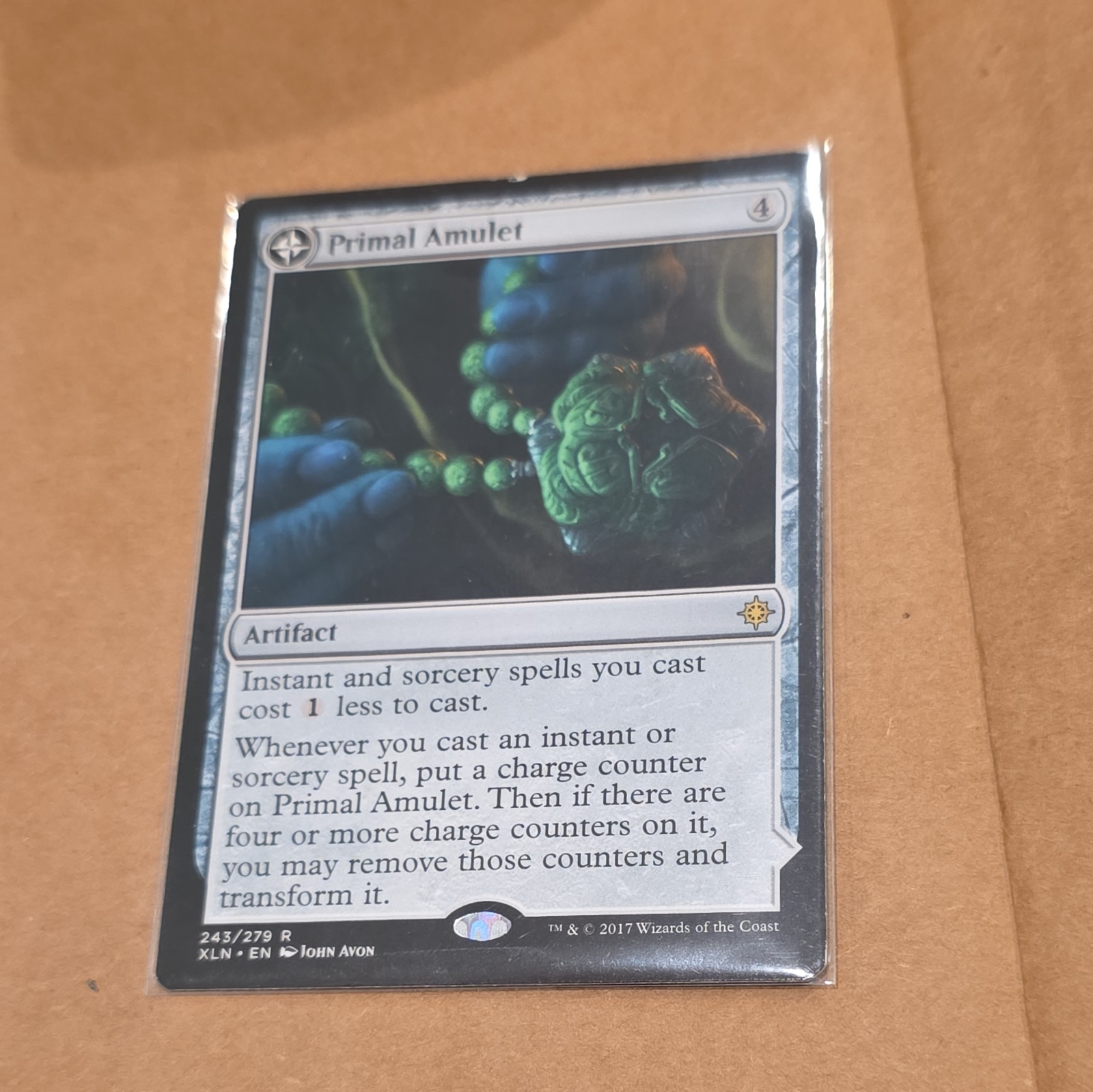MTG Primal Amulet Primal Wellspring Ixalan 243/279 Regular Rare