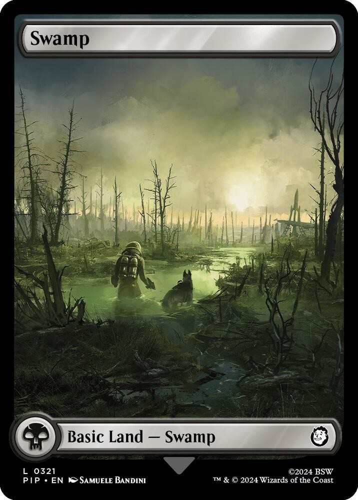 Swamp () Foil 321 PIP NM L