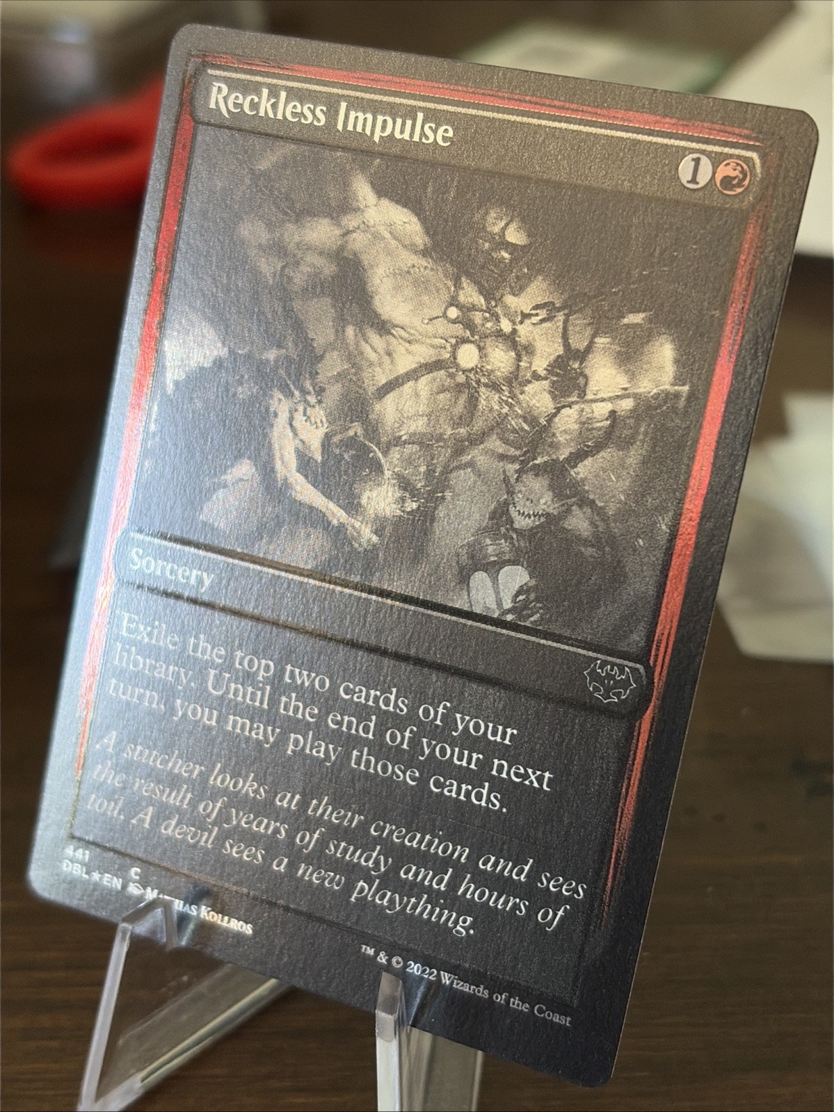 MTG Reckless Impulse Innistrad: Double Feature 441 Foil Common
