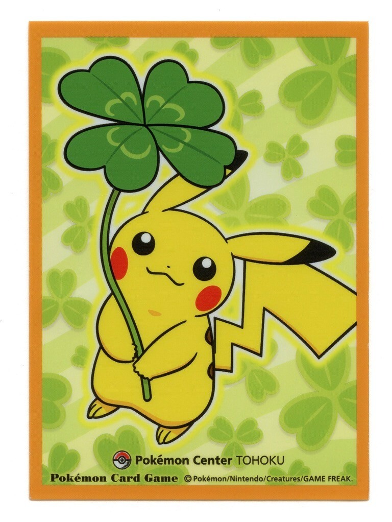 2011 Pokemon Center Tohoku Individual Card Sleeve Pokemon Japan Original